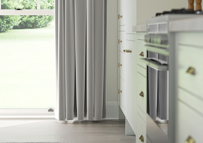 Twilight Lustre, Silver Grey - Made to Measure Curtains - Image 5